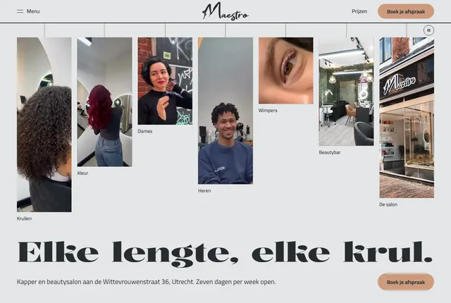 Concept: Maestro Kapper & Beautysalon, Utrecht
