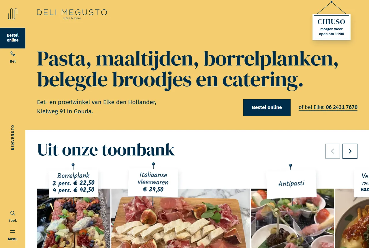 Mijn concept: Deli MeGusto